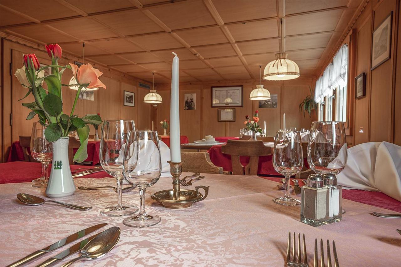 Hotel-Restaurant Drei Tannen Bellwald Ngoại thất bức ảnh